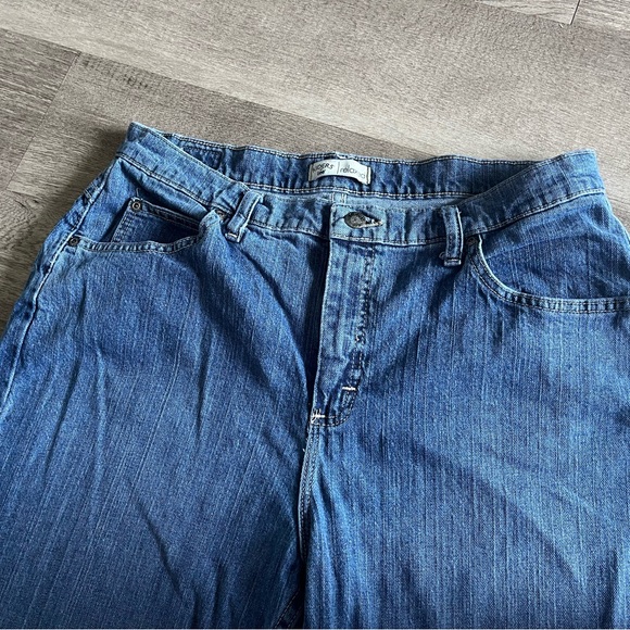 Vintage Nineties 90s High Waisted Rise Lee Riders Women (sz 14P) Lot # 222 - Picture 5 of 6